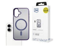 Etui / obudowa na smartfona 3mk Frosty MagCase Purple do iPhone 17